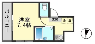 オータムバレー新小岩【3階】の間取り