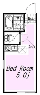 ユナイト安針リシュリーの杜【1階】の間取り
