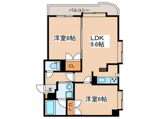 アーバンハイツ月寒東【7階】の間取り