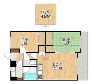 第2中村ビル【5階】の間取り