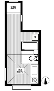 F-style十条【2階】の間取り