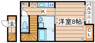 スペンサー多賀城【2階】の間取り