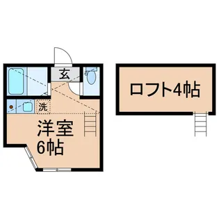 神奈川県横浜市保土ヶ谷区霞台【アパート】の間取り