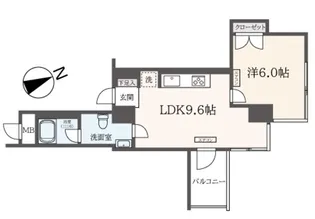 カメリア向ヶ丘【3階】の間取り