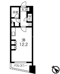 フォレシティ神田多町【5階】の間取り