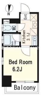 City Creation茅場町【3階】の間取り