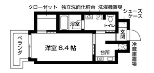 エスト日比野【5階】の間取り