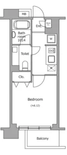 東京都新宿区新宿5【マンション】の間取り