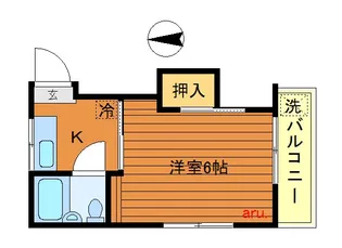 東京都三鷹市井の頭5【アパート】の間取り