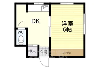 葵マンション【1階】の間取り