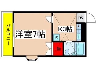 サン・スカイフロント【2階】の間取り