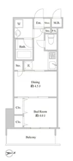 2Kの間取り画像