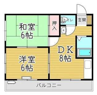 埼玉県戸田市南町【マンション】の間取り