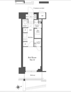 東京都江東区南砂2【マンション】の間取り