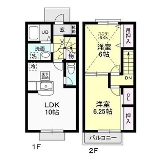 ウェントゥス テラの間取り