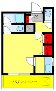 ジェイエス【1階】の間取り