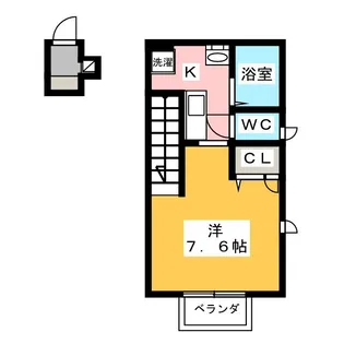 S-Flats【2階】の間取り