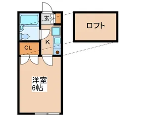 アパラハイツ【2階】の間取り