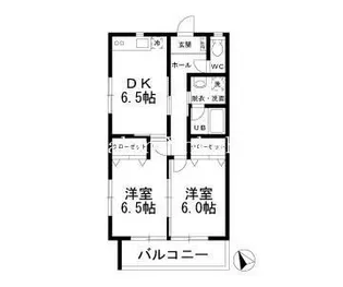 ルミナスコート【1階】の間取り