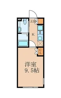 PASEO池尻大橋【3階】の間取り