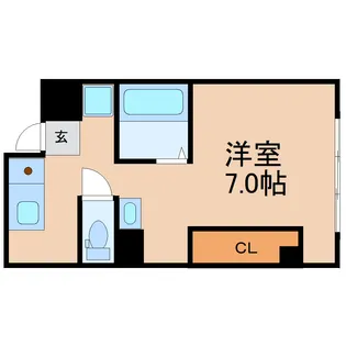 愛知県名古屋市中区新栄1【マンション】の間取り
