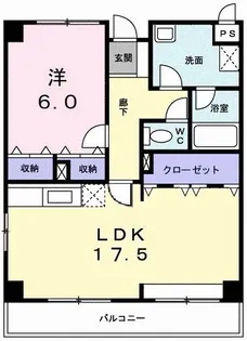 レソール【3階】の間取り
