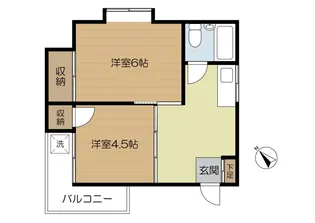 遠藤マンション【2階】の間取り