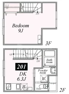 Relation青砥【2階】の間取り