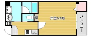 大阪府大阪市生野区新今里2【マンション】の間取り