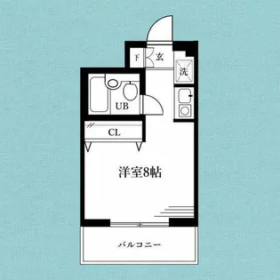 神奈川県横浜市青葉区しらとり台【マンション】の間取り