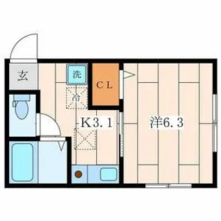 アミティエ【1階】の間取り