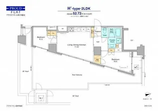 東京都新宿区西早稲田2【マンション】の間取り