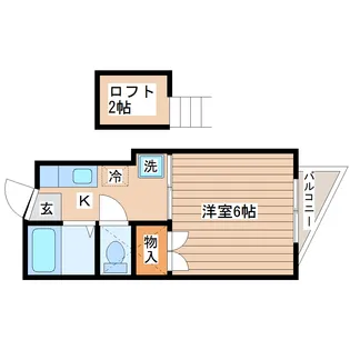 高橋ビル【4階】の間取り