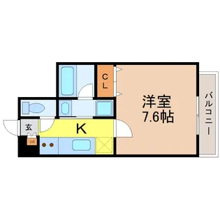 愛知県名古屋市千種区今池3【マンション】の間取り
