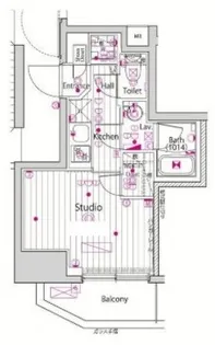 ガーラ・ステーション横浜子安【6階】の間取り