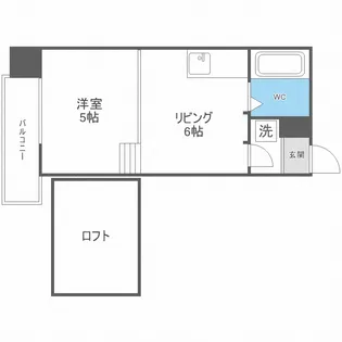 FC東札幌【7階】の間取り