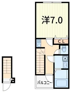 ラプレジオ【2階】の間取り
