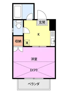 コーポ正美【2階】の間取り
