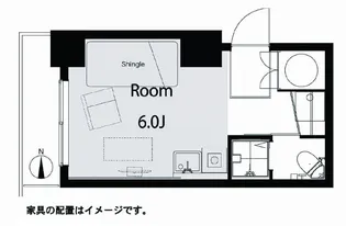 ライオンズマンション八丁堀【2階】の間取り