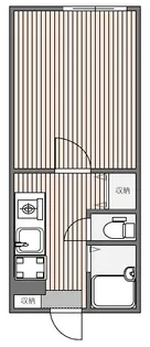 マデイラ【2階】の間取り