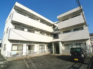 第二ホワイトハイツ【1階】の外観