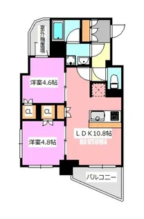 ウィルローズ田端【3階】の間取り