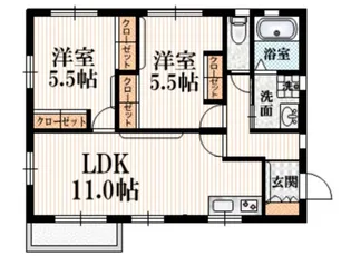 プリマベーラ永福【2階】の間取り