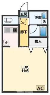 NEXT秀和【3階】の間取り