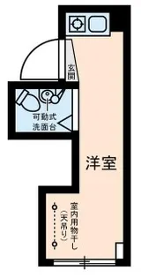 ダイヤモンドレジデンス湯島【5階】の間取り