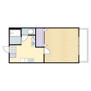 エクセル片山II【2階】の間取り