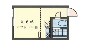 アバンス【1階】の間取り