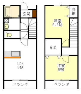 オーシャンテラス セントラの間取り