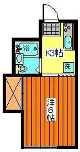 ハイムサンライズ【1階】の間取り