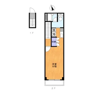 チェリーハイツI【2階】の間取り